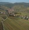 Photos aériennes de "Paysage" - Photo réf. A00469 - Les vignes dans un paysage vallon.