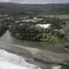 Photos aériennes de Sainte-Marie (97230) | Martinique, Martinique, France - Photo réf. N005437 - En bordure de la rade de Sainte-Marie, une zone d'activit commerciale.