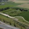 Photos aériennes de "memorial" - Photo réf. N007668 - Il s'agit du seul cimetire polonais en France. 696 corps y reposent.