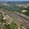 Photos aériennes de Béning-lès-Saint-Avold (57800) - La Gare de Triage | Moselle, Lorraine, France - Photo réf. N011306