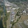 Photos aériennes de "rhin-rhone" - Photo réf. N017931 - Le canal du Rhne au Rhin borde la commune
