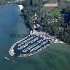 Photos aériennes de Yvonand (CH-1462) - Autre vue | , Vaud, Suisse - Photo réf. N027467 - Un port de plaisance du lac de Neuchtel  Yvonand, en Suisse.