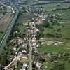 Photos aériennes de "autoroute" - Photo réf. N027972 - Le canal de La Haute-Sane longe ici l'autoroute A36 appele La Comtoise.