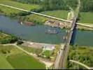 Photos aériennes de Richemont (57270) - Le Chantier du Pont de l'A31 | Moselle, Lorraine, France - Photo réf. T030885