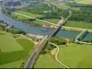 Photos aériennes de Richemont (57270) - Le Chantier du Pont de l'A31 | Moselle, Lorraine, France - Photo réf. T030890