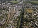 Photos aériennes de Redon (35600) | Ille-et-Vilaine, Bretagne, France - Photo réf. T035892 - Le Canal de Nantes  Brest traverse la ville.