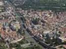 Photos aériennes de "Moselle" - Photo réf. T037667 - Une vue semi-gnrale du coeur de ville de Metz (Moselle).