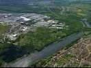 Photos aériennes de Creutzwald (57150) - La Zone Industrielle Lourde | Moselle, Lorraine, France - Photo réf. T039631