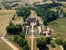 Photos aériennes de "francaise" - Photo réf. T041264 - Le chteau de Dre de style Louis XV et ses jardins  la Franaise