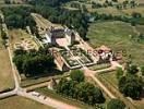 Photos aériennes de "francaise" - Photo réf. T041265 - Le chteau de Dre de style Louis XV et ses jardins  la Franaise