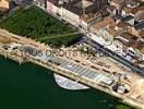 Photos aériennes de "esplanade" - Photo réf. T041851 - La restauration de l'esplanade Lamartine de Mcon (Sane-et-Loire) s'est tale de 2005  2007.