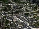 Photos aériennes de "Place" - Photo réf. T045168 - La place de la Rpublique avec en arrire-plan, l'glise Saint-Rmi.
