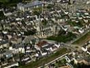 Photos aériennes de Vitré (35500) - Le Centre et le Nord | Ille-et-Vilaine, Bretagne, France - Photo réf. T047187 - L'glise Notre-Dame de Vitr a t fonde au 11 sicle et fut reconstruite de 1440  1580