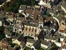 Photos aériennes de "dame" - Photo réf. T049038 - La collgiale basilique Notre-Dame  Beaune (Cte-d'Or).