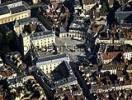 Photos aériennes de "Tour" - Photo réf. T049751 - La place de la Libration et la mairie installe dans le Palais des Ducs de Bourgogne. La tour Philippe Le Bon domine la ville.
