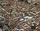 Photos aériennes de "Tour" - Photo réf. T049761 - La place de la Libration et la mairie installe dans le Palais des Ducs de Bourgogne. La tour Philippe Le Bon domine la ville.