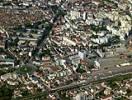 Photos aériennes de "Place" - Photo réf. T049775 - La place du 30 Octobre et de la lgion d'honneur  gauche et la gare de Dijon Porte Neuve  doite