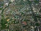 Photos aériennes de "Place" - Photo réf. T050071 - Au centre, la place de La France Libre