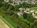 Photos aériennes de Ladoix-Serrigny (21550) | Côte-d'Or, Bourgogne, France - Photo réf. T050652 - Le chteau du 17 sicle et son parc en bord de La Lauve