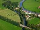 Photos aériennes de "Bourbince" - Photo réf. T053242 - Le canal du Centre qui suit la rivire Bourbince.