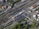 Photos aériennes de Besançon (25000) | Doubs, Franche-Comté, France - Photo réf. T056570 - La gare de Besanon (Doubs).