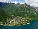 Photos aériennes de "d'idro" - Photo réf. T057757 - La commune d'Anfo au bord du lac d'Iseo en Italie.