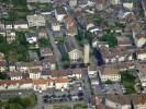 Photos aériennes de Hagondange (57300) - L'église du centre et le conservatoire de musique | Moselle, Lorraine, France - Photo réf. T062686