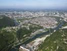 Photos aériennes de Besançon (25000) | Doubs, Franche-Comté, France - Photo réf. T065279 - La Citadelle est perche  plus de 100 mtres au-dessus de la vieille ville.