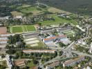 Photos aériennes de "College" - Photo réf. T065533 - Un lyce collge  Besanon (Doubs).
