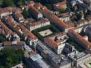 Photos aériennes de "Place" - Photo réf. T068063 - La Place d'Alliance est, tout comme les places Stanislas et de la Carrire, classe au Patrimoine Mondial de l'UNESCO.