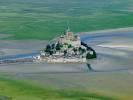Photos aériennes de "Saint-Michel" - Photo réf. T069444 - Le Mont-Saint-Michel et sa baie sont classs au Patrimoine Mondial de l'UNESCO. 