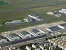 Photos aériennes de "avion" - Photo réf. T069579 - Vue sur les parkings avion de l'aroport du Bourget.