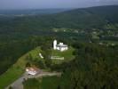 Photos aériennes de Ronchamp (70250) - Autre vue | Haute-Saône, Franche-Comté, France - Photo réf. T070781 - La chapelle Notre-Dame du Haut signe Le Corbusier est mondialement connue.