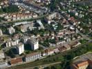 Photos aériennes de Vesoul (70000) - Le Quartier de la Gare | Haute-Saône, Franche-Comté, France - Photo réf. T070937
