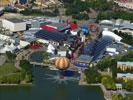 Photos aériennes de "montgolfiere" - Photo réf. T084290 - Disney Village  Eurodisney Land Paris (Seine-et-Marne).