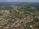 Photos aériennes de Bitche (57230) | Moselle, Lorraine, France - Photo réf. T085205 - La ville de Bitche en Mosellle et sa citadelle Vauban.