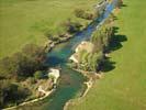 Photos aériennes de Champneuville (55100) | Meuse, Lorraine, France - Photo réf. T100565 - La Meuse suit son cours paisible  travers la campagne de Champneuville.