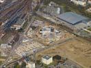 Photos aériennes de "2009" - Photo réf. U089115 - L'tat d'avancement du chantier du Centre Pompidou de Metz le 18/03/2009