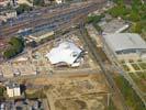 Photos aériennes de "2009" - Photo réf. U099506 - L'tat d'avancement du chantier du Centre Pompidou de Metz le 15/10/2009
