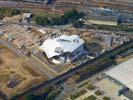 Photos aériennes de "2009" - Photo réf. U099513 - L'tat d'avancement du chantier du Centre Pompidou de Metz le 15/10/2009