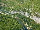 Photos aériennes de "gorges" - Photo réf. U100000 - Les Gorges du Chassezac, un endroit idal pour se retrouver au milieu de la nature.