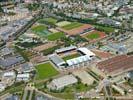 Photos aériennes de "Solaire" - Photo réf. U100035 - Juste  ct du stade Geoffroy-Guichard, le parc des sports de L'Etivalliere et ses nombreux terrains de sport. 