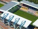 Photos aériennes de "Solaire" - Photo réf. U100038 - Un gros plan sur le Stade Geoffroy-Guichard, surnomm le Chaudron.