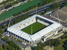Photos aériennes de "2000" - Photo réf. U100196 - Le stade Auguste-Delaune a t entirement refait  neuf durant les annes 2000 et peut accueillir 21 684 spectateurs.