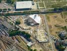 Photos aériennes de "2009" - Photo réf. U100513 - L'tat d'avancement du chantier du Centre Pompidou de Metz le 05/08/2009