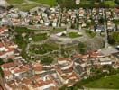 Photos aériennes de "2000" - Photo réf. U108170 - Les chteaux de Bellinzona figurent depuis l'an 2000 sur la liste du patrimoine culturel mondial de l'UNESCO.