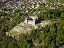 Photos aériennes de "2000" - Photo réf. U108174 - Les chteaux de Bellinzona figurent depuis l'an 2000 sur la liste du patrimoine culturel mondial de l'UNESCO.
