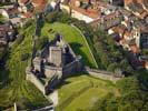 Photos aériennes de "2000" - Photo réf. U108177 - Les chteaux de Bellinzona figurent depuis l'an 2000 sur la liste du patrimoine culturel mondial de l'UNESCO.