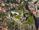 Photos aériennes de "2000" - Photo réf. U108183 - Les chteaux de Bellinzona figurent depuis l'an 2000 sur la liste du patrimoine culturel mondial de l'UNESCO.