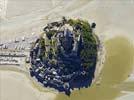 Photos aériennes de "Saint-Michel" - Photo réf. U110017 - Le Mont-Saint-Michel et sa baie sont classs au Patrimoine Mondial de l'UNESCO. 
